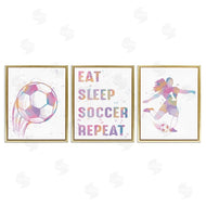 Marcus Prime | Minimal Pastel Girl's Soccer