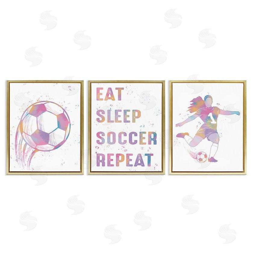 Marcus Prime | Minimal Pastel Girl's Soccer