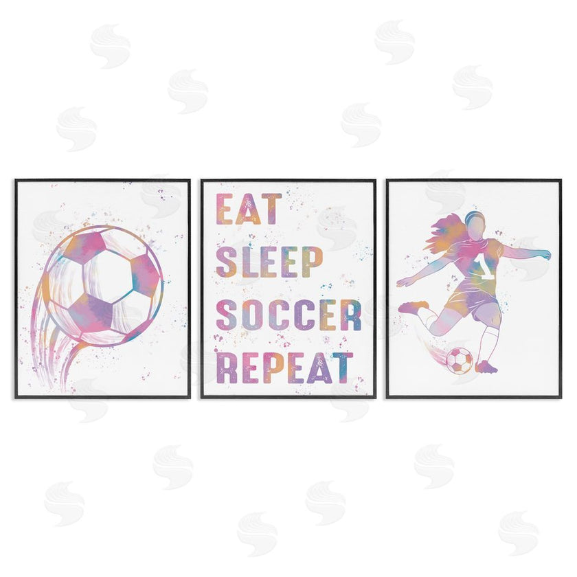 Marcus Prime | Minimal Pastel Girl's Soccer