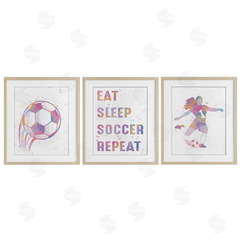 Marcus Prime | Minimal Pastel Girl's Soccer
