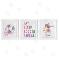 Marcus Prime | Minimal Pastel Girl's Soccer