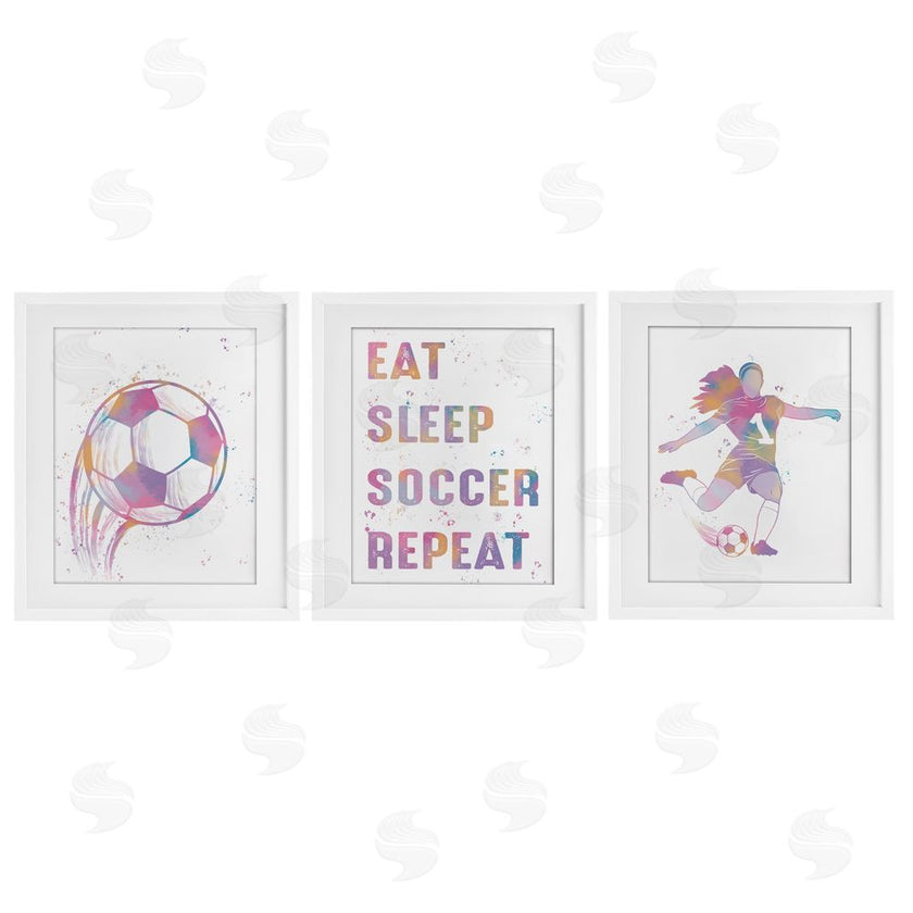 Marcus Prime | Minimal Pastel Girl's Soccer