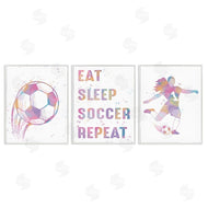 Marcus Prime | Minimal Pastel Girl's Soccer