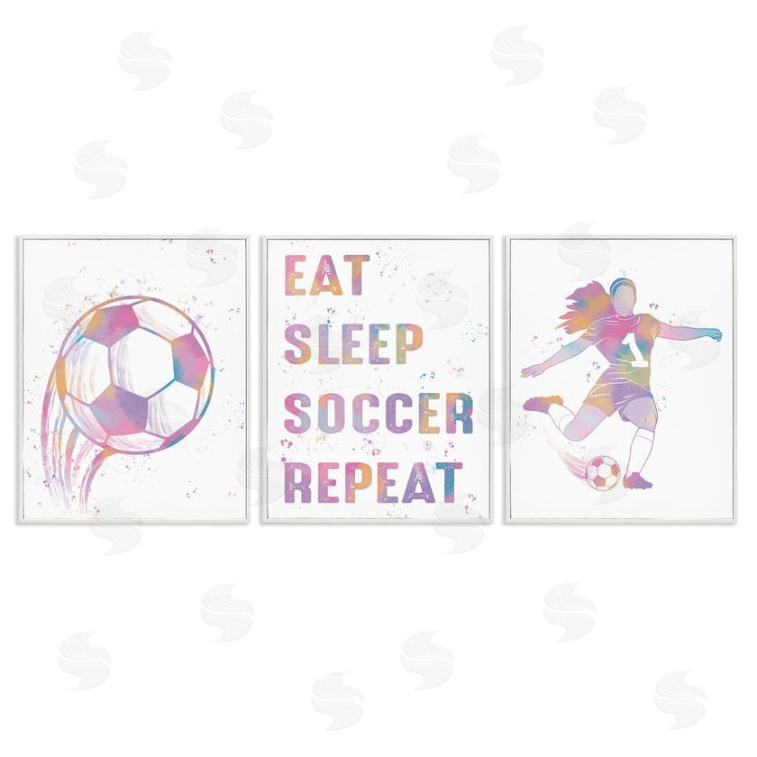 Marcus Prime | Minimal Pastel Girl's Soccer