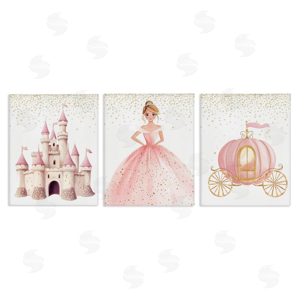 Christine Simpson Art Princess Dreams Collection Canvas Wall Art Print