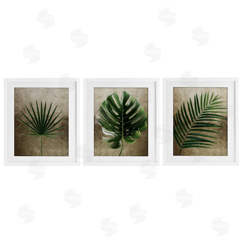 Anna Lischenko | Rustic Earthy Tropical Leaves
