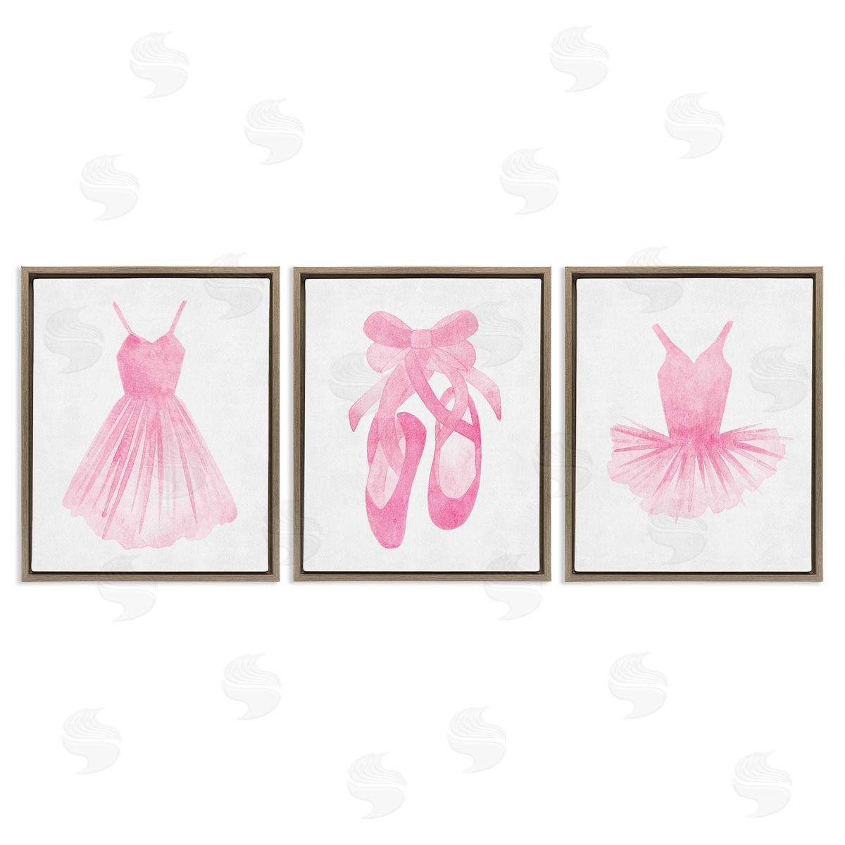 Camila Juncos Ballet Costume Dress & Shoes Canvas Wall Art Print
