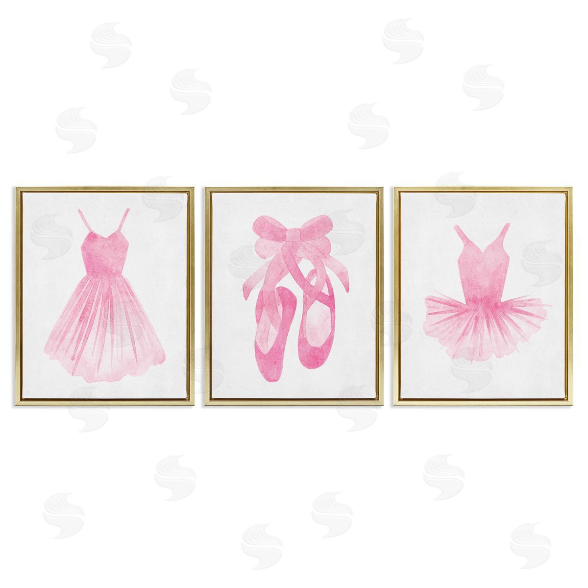 Camila Juncos Ballet Costume Dress & Shoes Canvas Wall Art Print