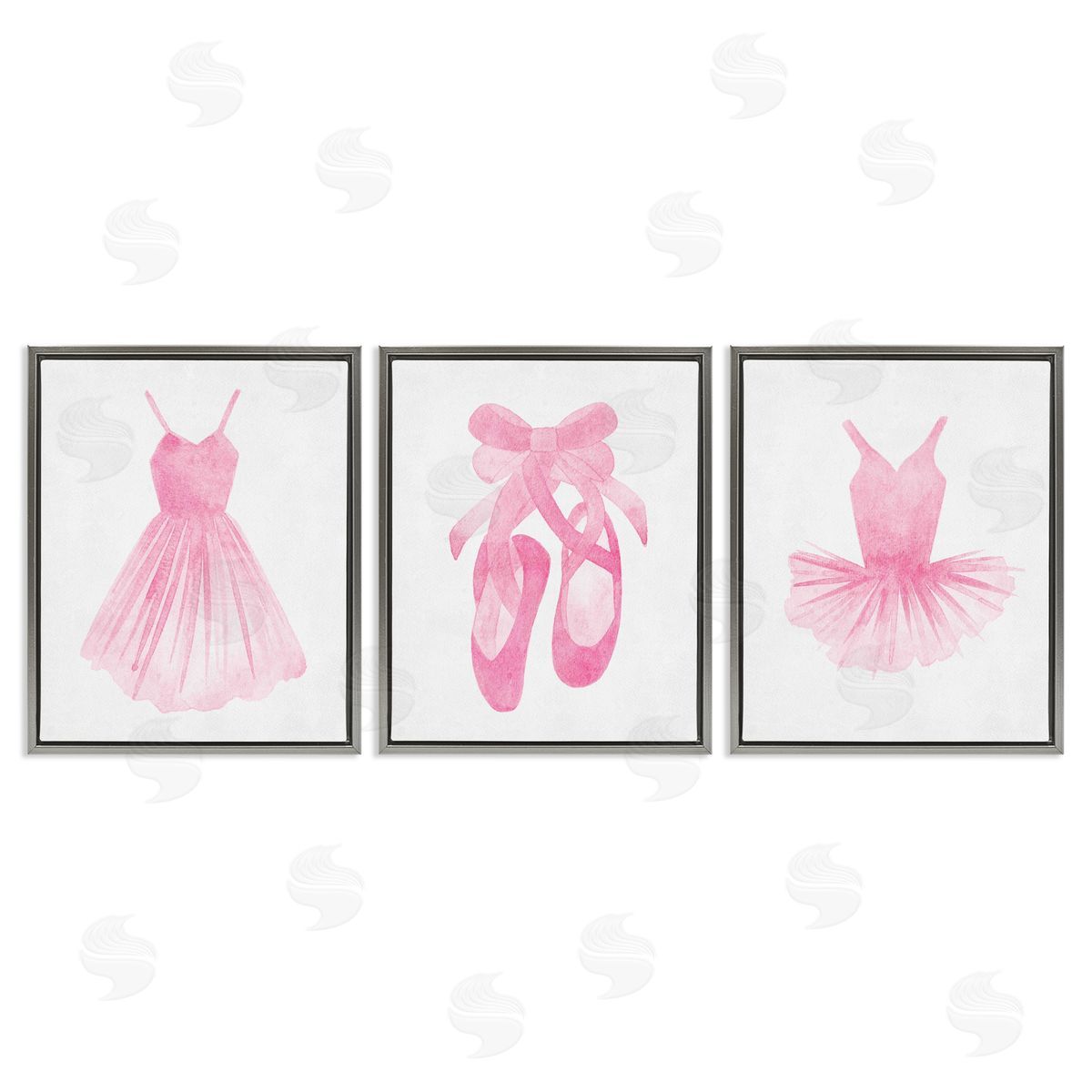 Camila Juncos Ballet Costume Dress & Shoes Canvas Wall Art Print