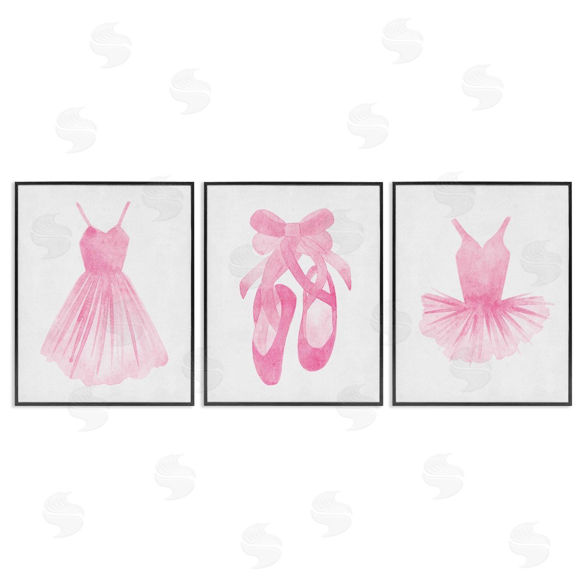 Camila Juncos Ballet Costume Dress & Shoes Canvas Wall Art Print