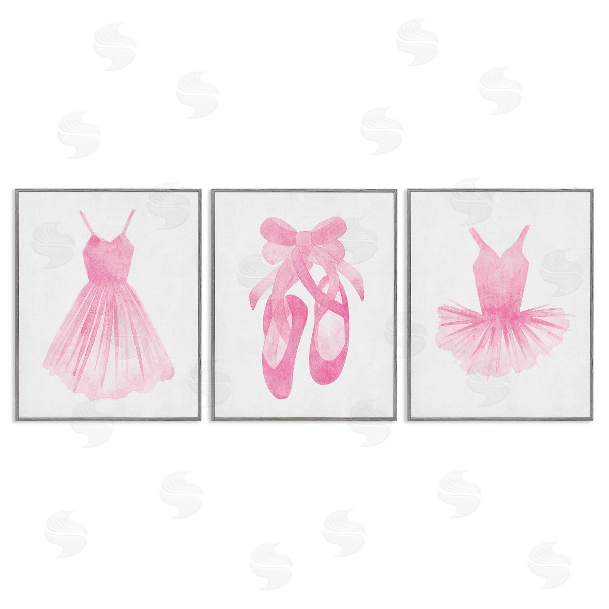 Camila Juncos Ballet Costume Dress & Shoes Canvas Wall Art Print