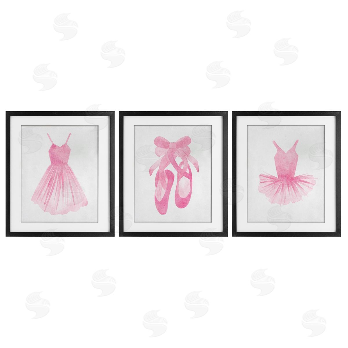 Camila Juncos Ballet Costume Dress & Shoes Canvas Wall Art Print