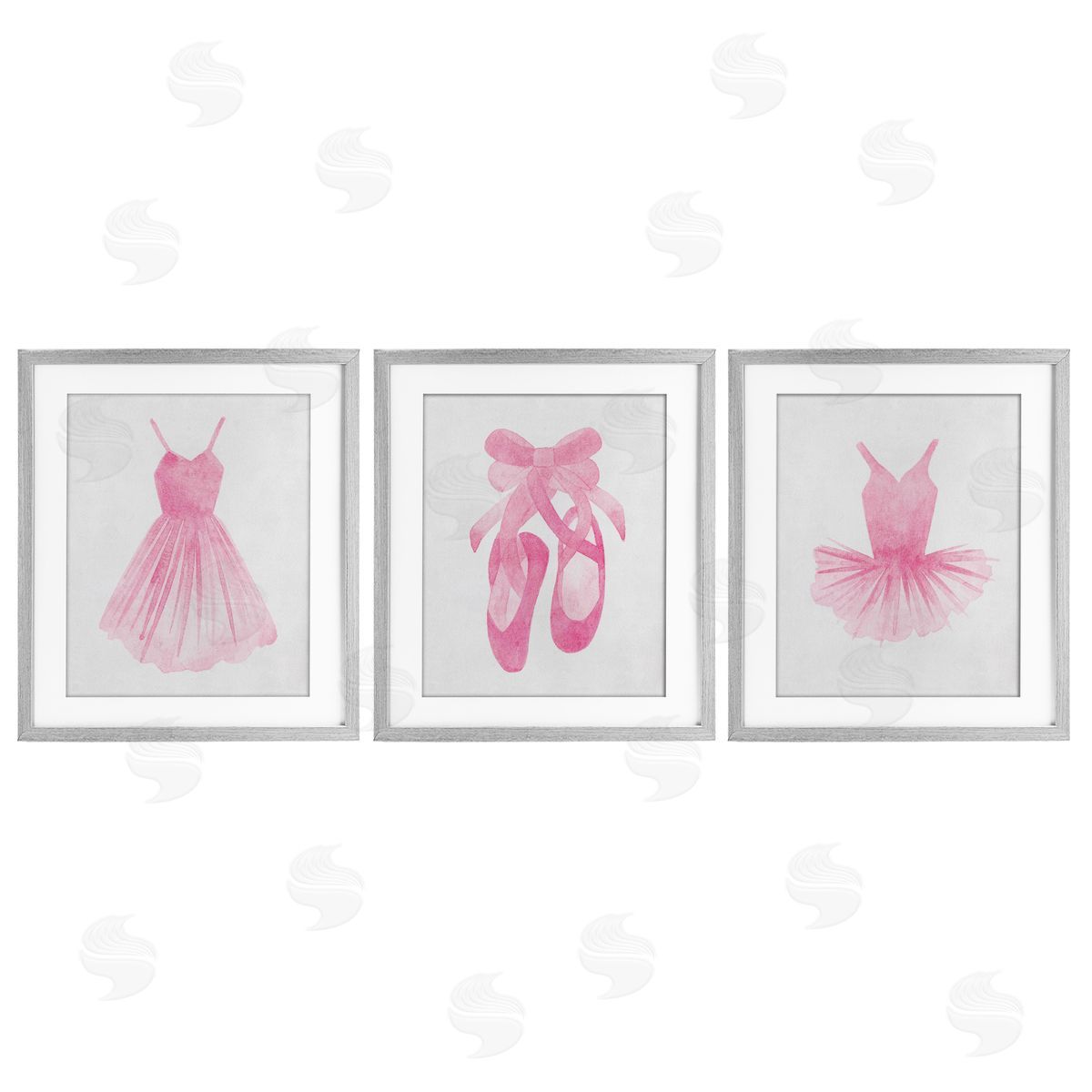 Camila Juncos Ballet Costume Dress & Shoes Canvas Wall Art Print