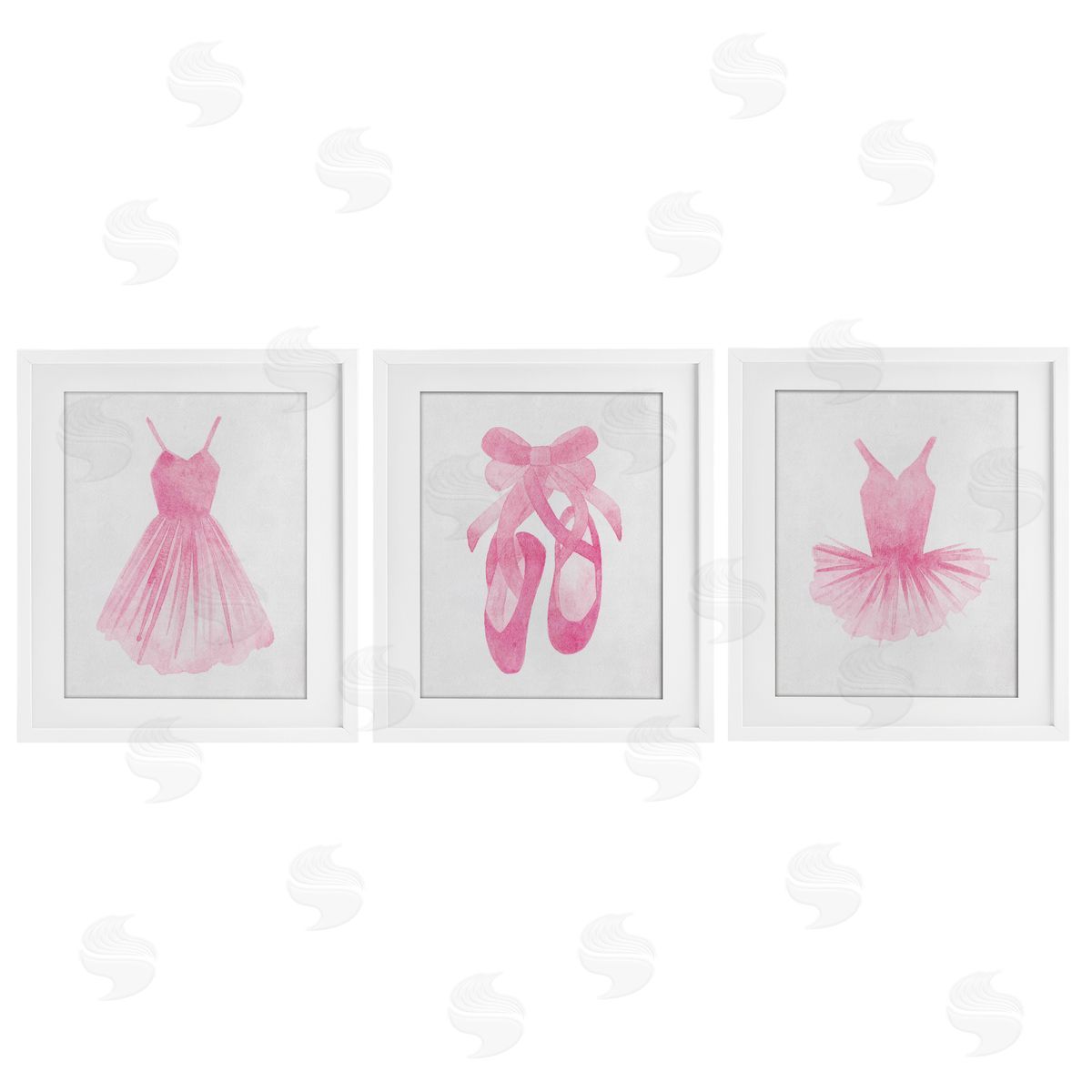 Camila Juncos Ballet Costume Dress & Shoes Canvas Wall Art Print