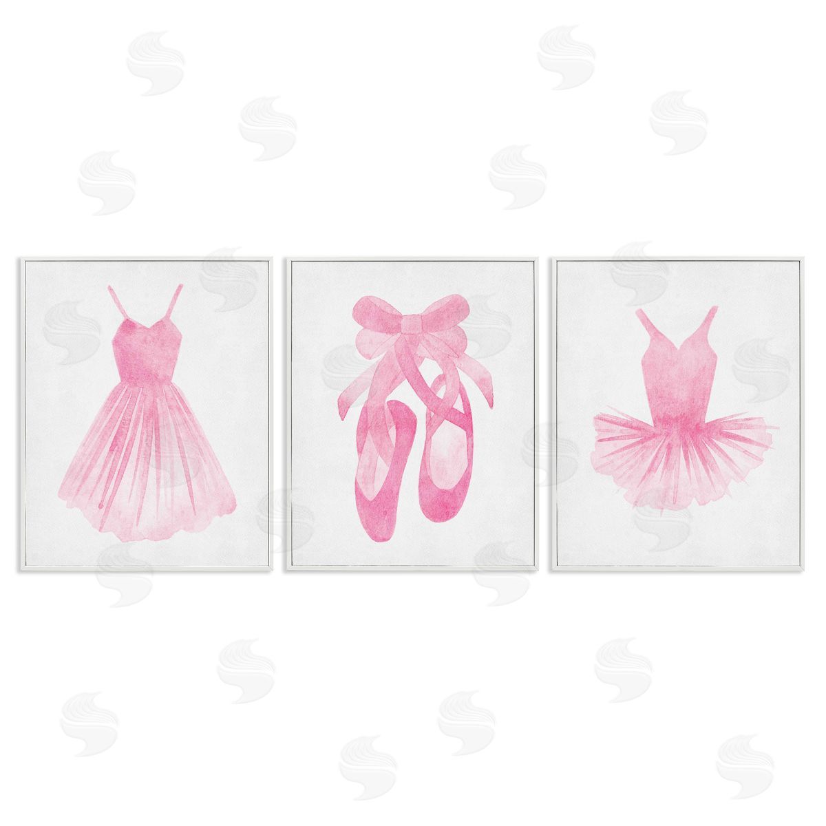 Camila Juncos Ballet Costume Dress & Shoes Canvas Wall Art Print