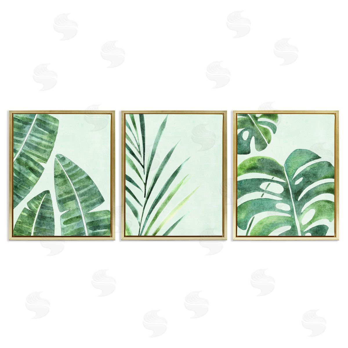 Camila Juncos Various Plant Leaves Tropics Canvas Wall Art Print