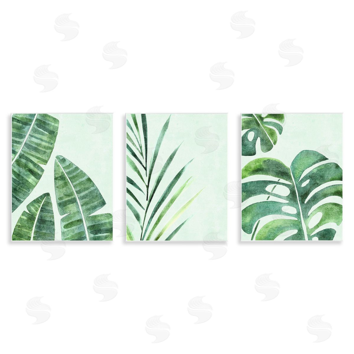 Camila Juncos Various Plant Leaves Tropics Canvas Wall Art Print