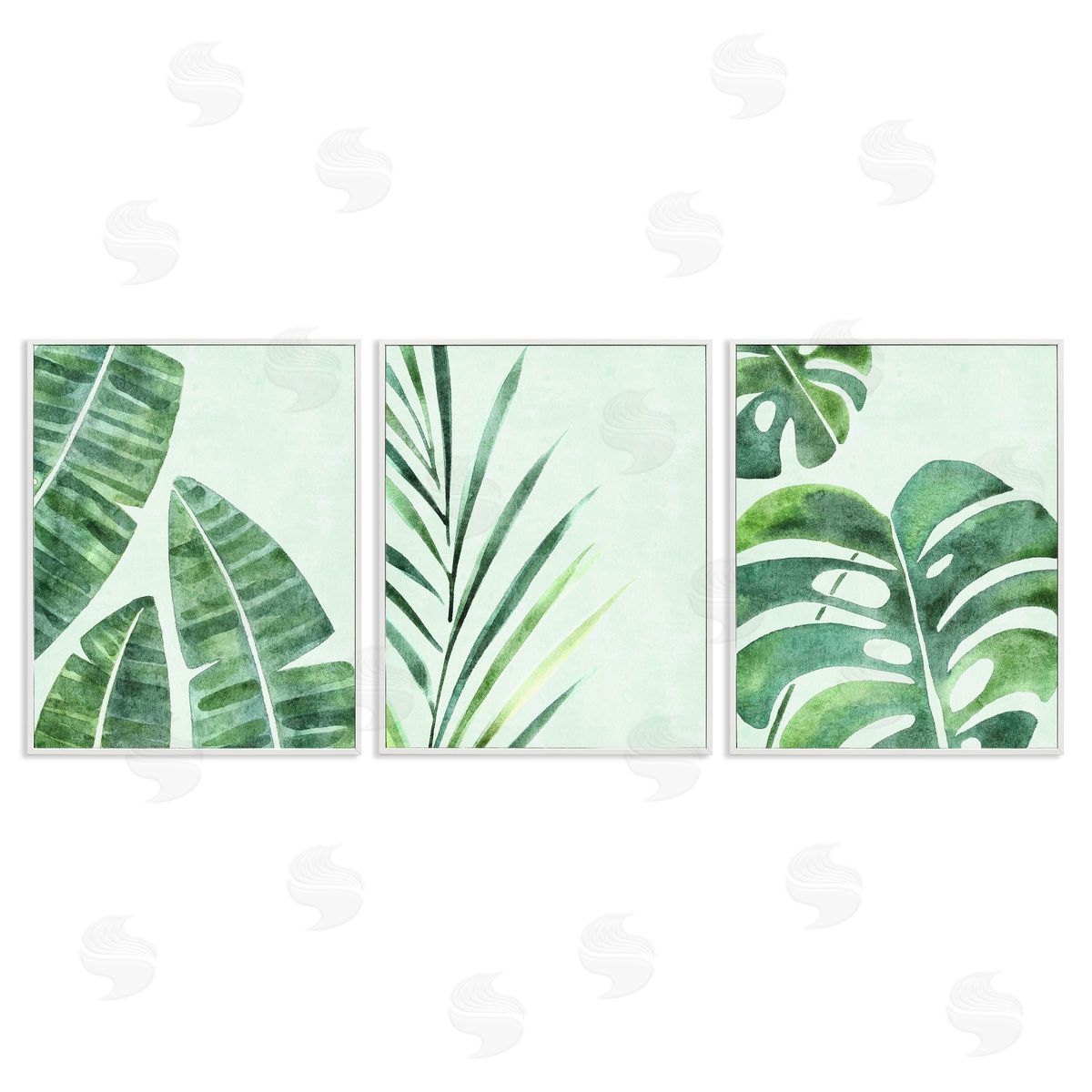 Camila Juncos Various Plant Leaves Tropics Canvas Wall Art Print