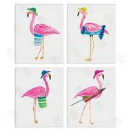 Julie DeRice | Fun Beach Flamingos