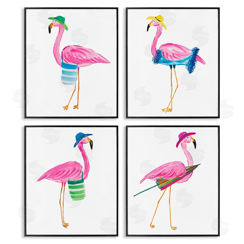 Julie DeRice | Fun Beach Flamingos