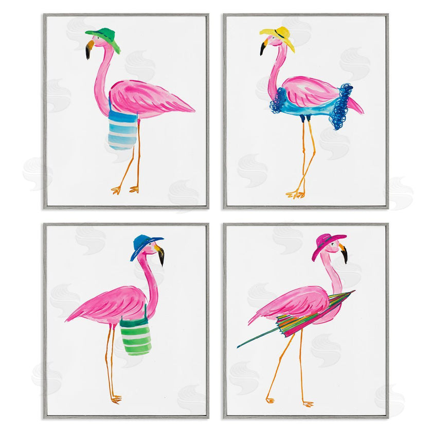 Julie DeRice | Fun Beach Flamingos