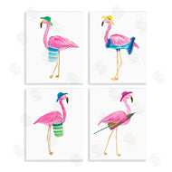 Julie DeRice | Fun Beach Flamingos