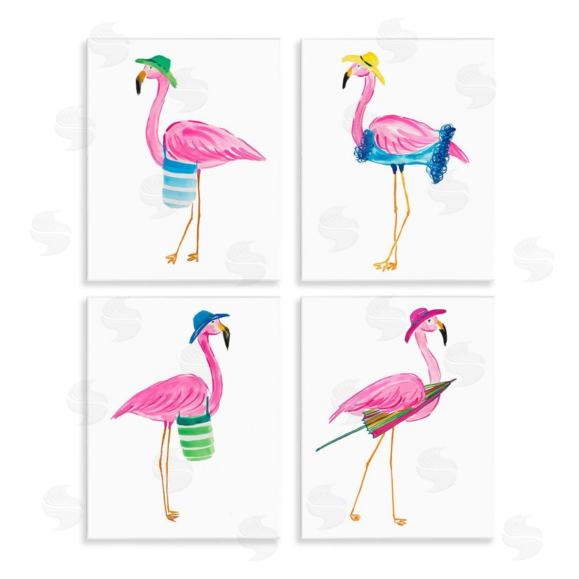 Julie DeRice | Fun Beach Flamingos