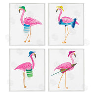 Julie DeRice | Fun Beach Flamingos