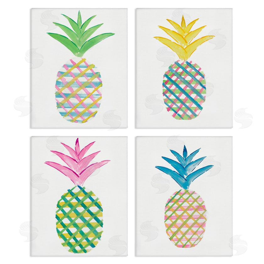 Julie DeRice | Plaid Patterned Pineapples