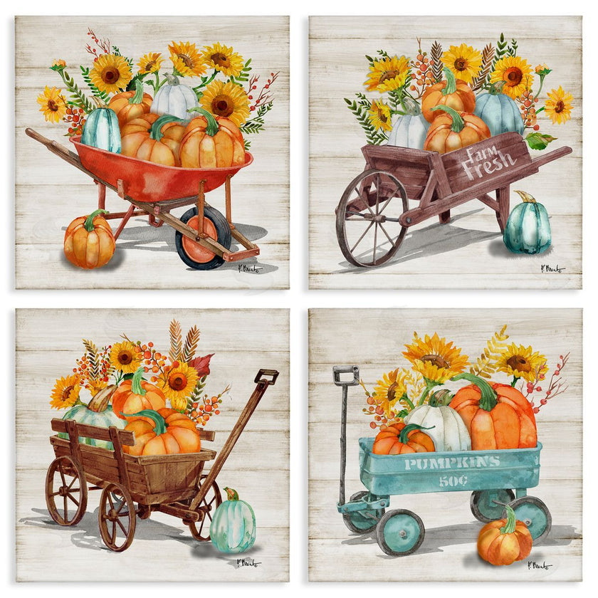 Paul Brent | Autumn Harvest Wagons