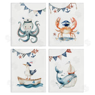 LSR Design Studio | Maritime Sailor Animals