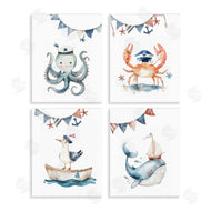 LSR Design Studio | Maritime Sailor Animals