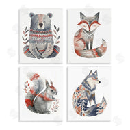 LSR Design Studio | Scandinavian Forest Animals