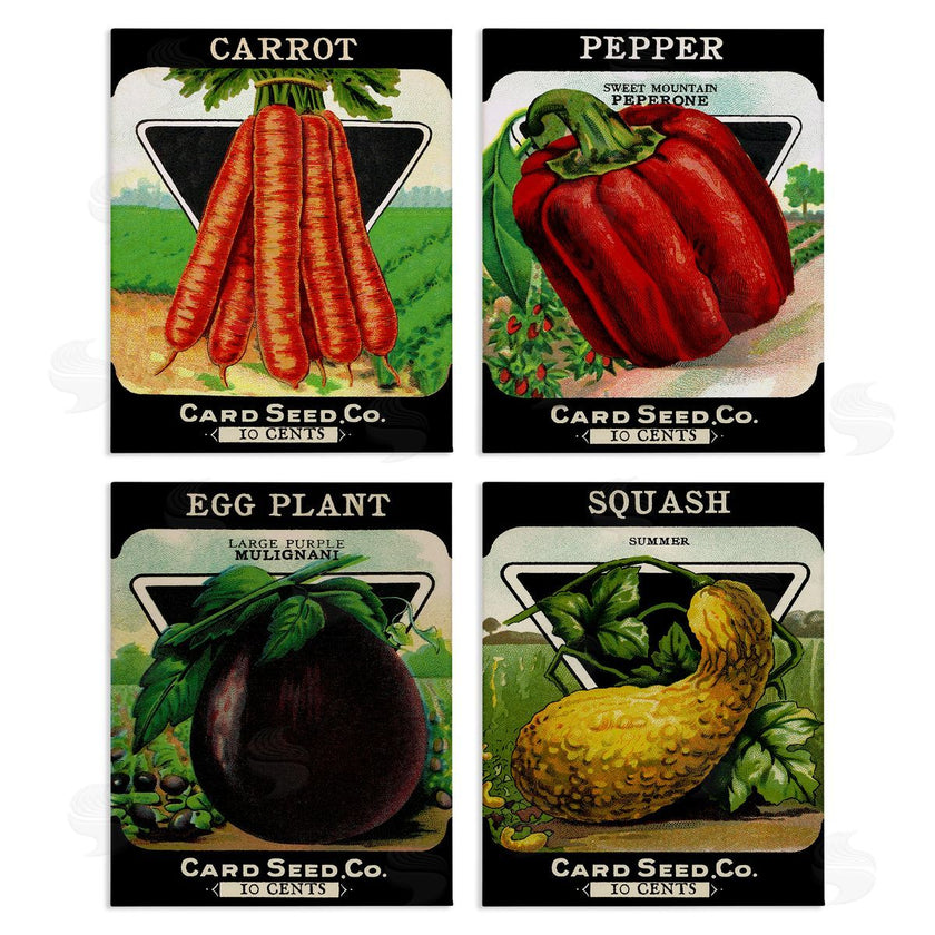 Stupell Studio | Vintage Farm Garden Vegetables