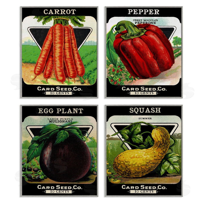 Stupell Studio | Vintage Farm Garden Vegetables
