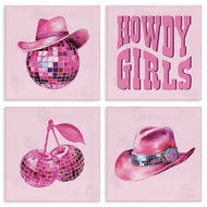 Sarah Adams | Trendy Pink Western Disco