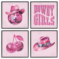 Sarah Adams | Trendy Pink Western Disco