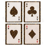 Lil' Rue | Leopard Pattern Ace Cards