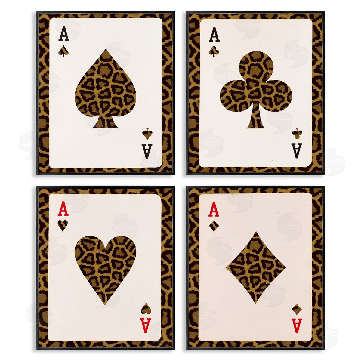 Lil' Rue | Leopard Pattern Ace Cards