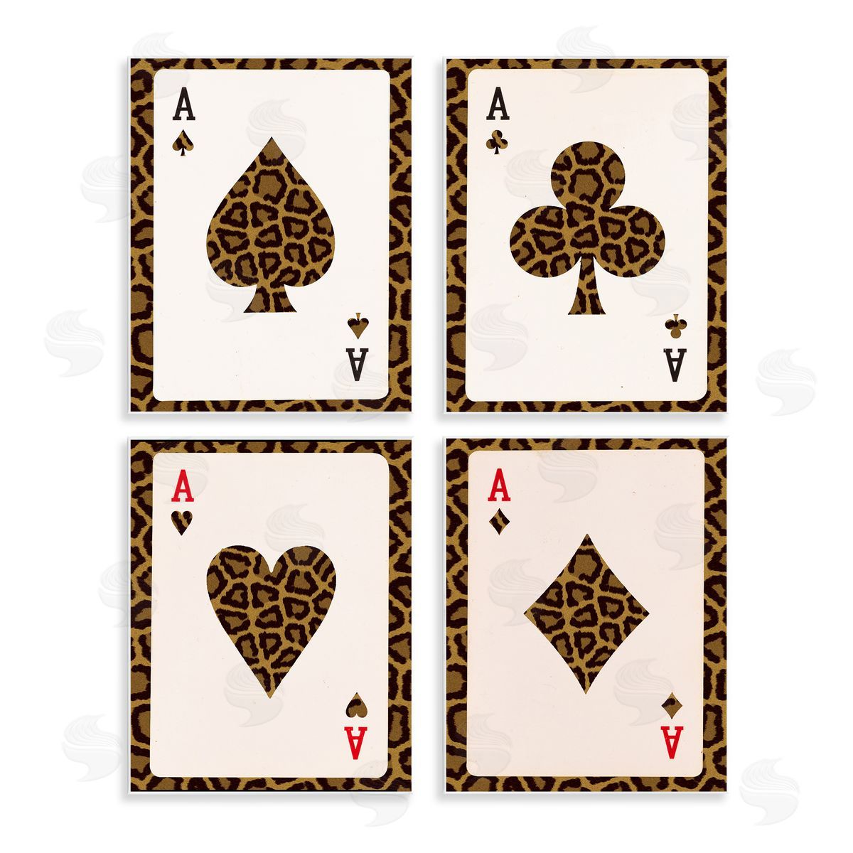 Lil' Rue | Leopard Pattern Ace Cards