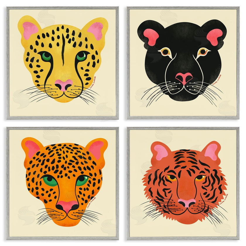 Carrie Cantwell | Modern Jungle Wildlife Faces