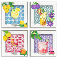 Hillary Holt | Bright Patterned Fruit Cocktails