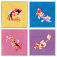 Yvette St. Amant | Vibrant Colorful Koi Fish