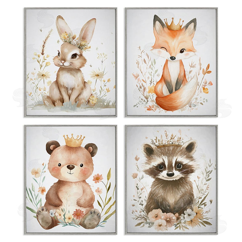 Ramona Murdock | Whimsical Crowned Baby Animals