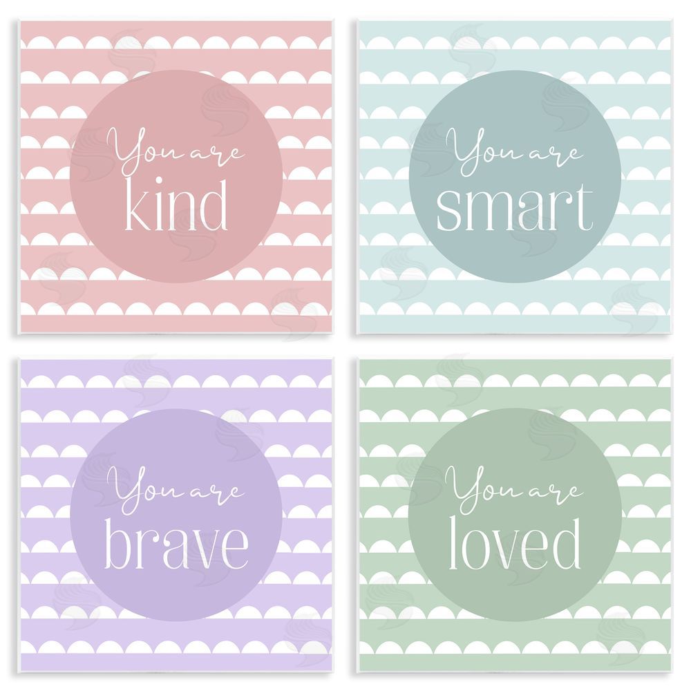 Christine Simpson Art Personal Affirmations Inspirational Wall Plaque Art Print