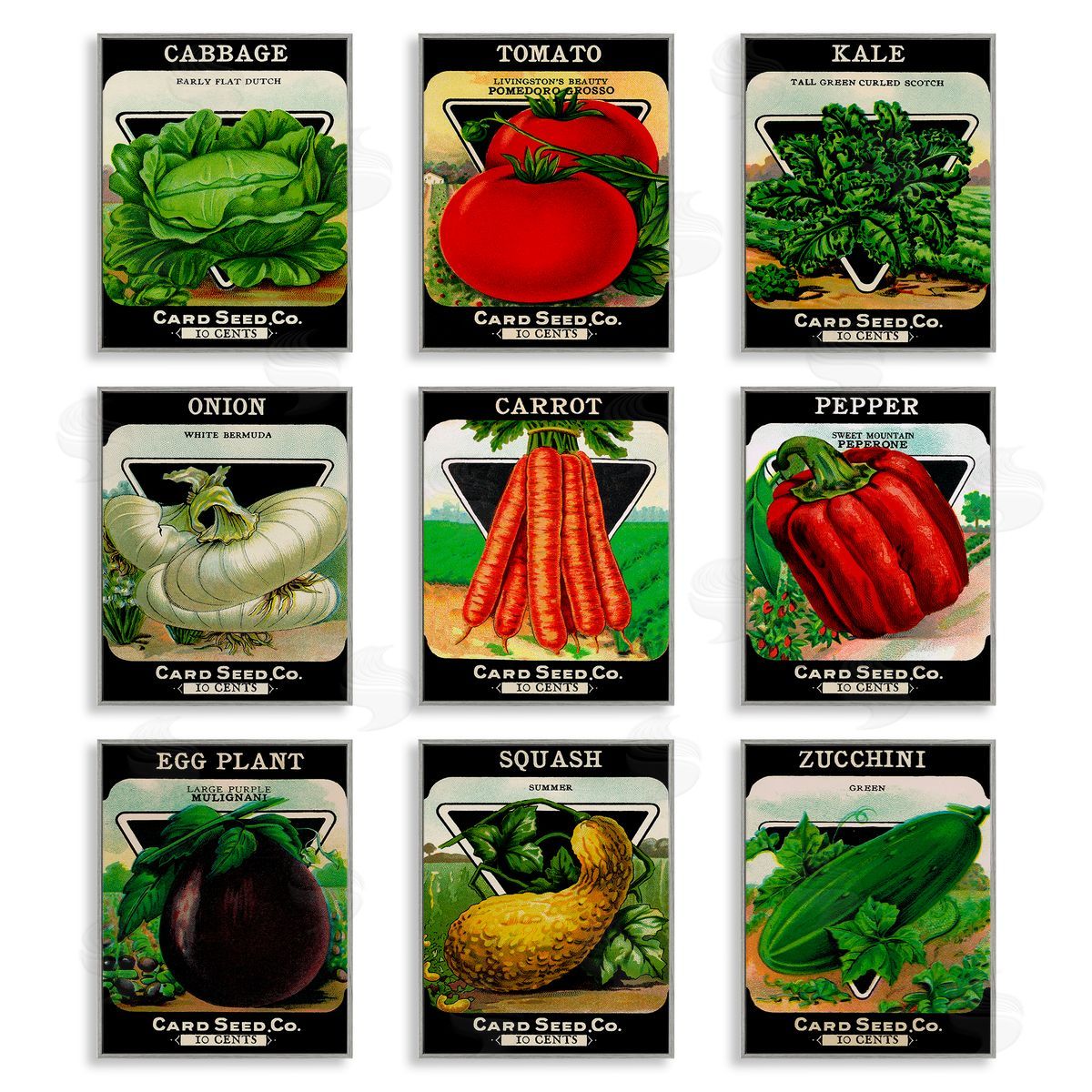 Lil' Rue | Vintage Gardening Vegetables