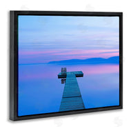 James McLoughlin | Lake Landscape Blue Purple