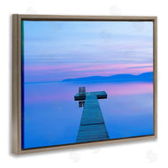 James McLoughlin | Lake Landscape Blue Purple