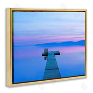 James McLoughlin | Lake Landscape Blue Purple