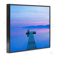 James McLoughlin | Lake Landscape Blue Purple